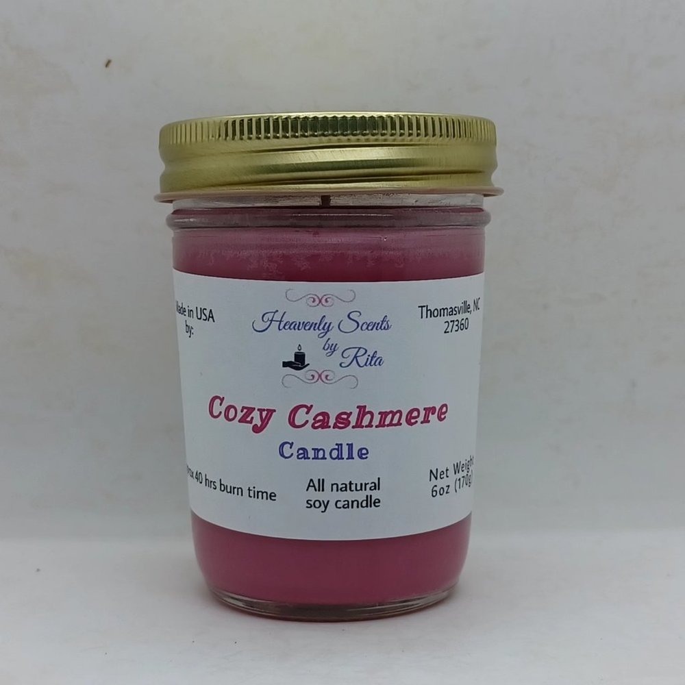 Cozy Cashmere Soy Candle